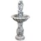 Sunnydaze Fairy Flower Solar Water Fountain With Battery Backup - 42 In